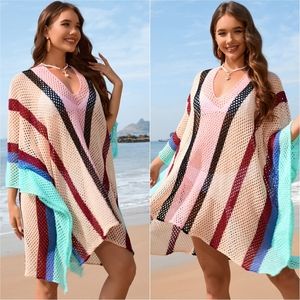 Luminous Sands Openwork Coverup - Tan